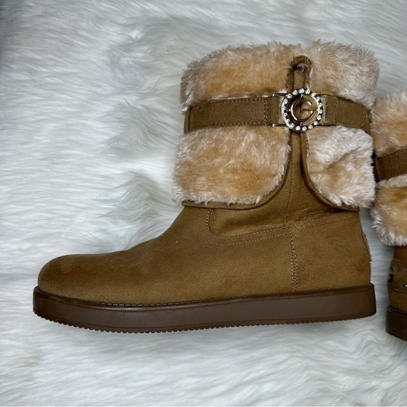GBG Los Angeles Tan Boots Size 10 - Picture 4 of 12